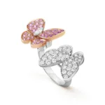 [Eternal Jewelry]TWIN BUTTERFLY DIAMOND RING - 图片 2