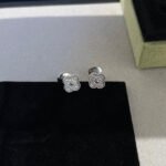 [Eternal Jewelry]CLOVER MINI DIAMOND STUD EARRINGS - 图片 5