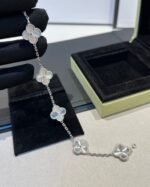 [Eternal Jewelry]CLOVER SILVER 5 MOTIFS BRACELET - 图片 2