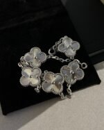 [Eternal Jewelry]CLOVER SILVER 5 MOTIFS BRACELET - 图片 6