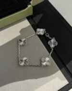 [Eternal Jewelry]CLOVER SILVER 5 MOTIFS BRACELET - 图片 8