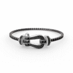 [Eternal Jewelry]FORCE  LARGE HORSESHOE FULL DIAMOND TENNIS BRACELET - 图片 4